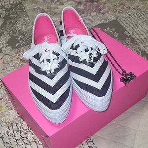 Barbie Keds Chevron Shoes